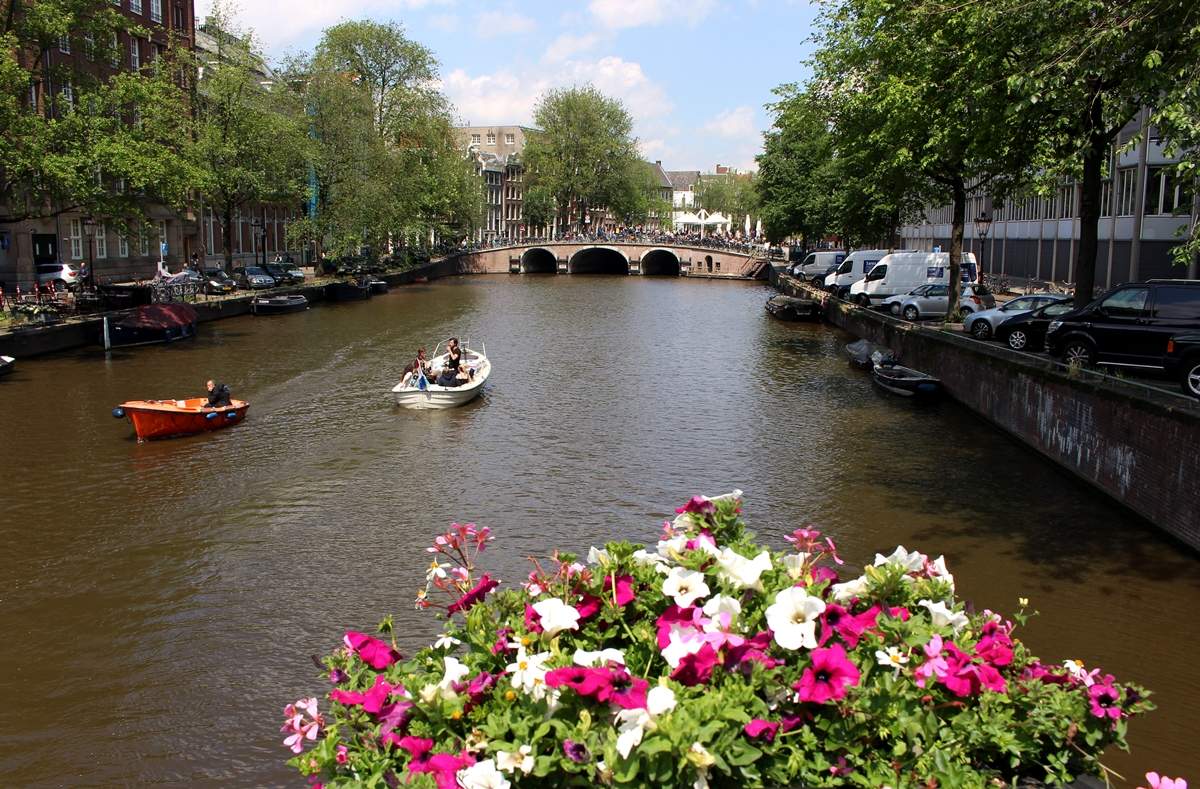 Amsterdam a kanály